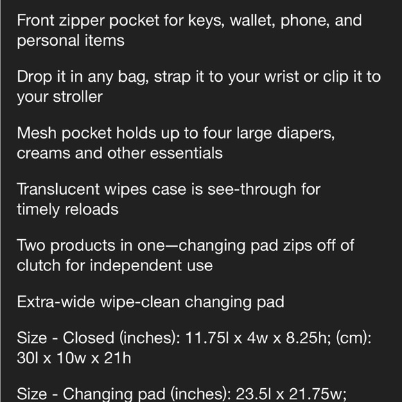 Skip Hop changing pad excellent condition - Picture 4 of 4